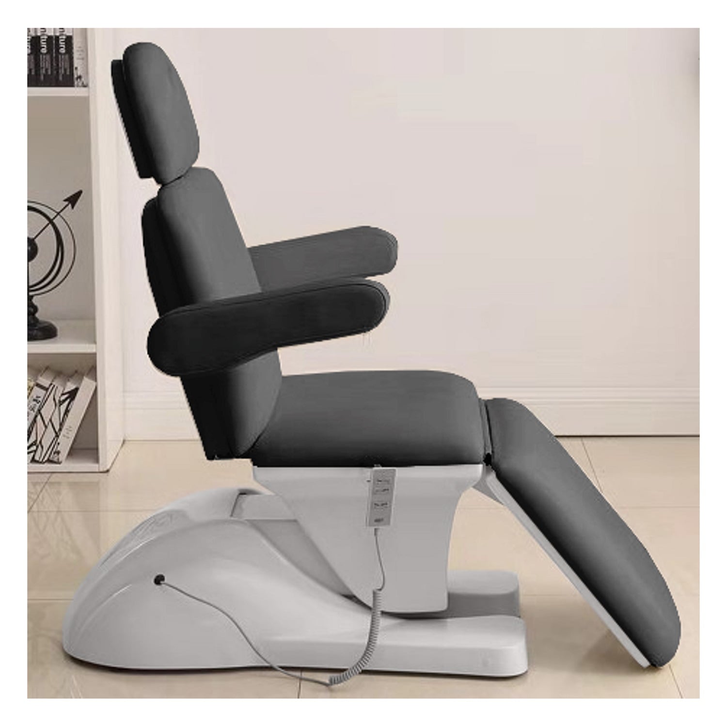 SILLÓN COSMETOLÓGICO CAMILLAS CHILE ELÉCTRICO C1 NEGRO - 5