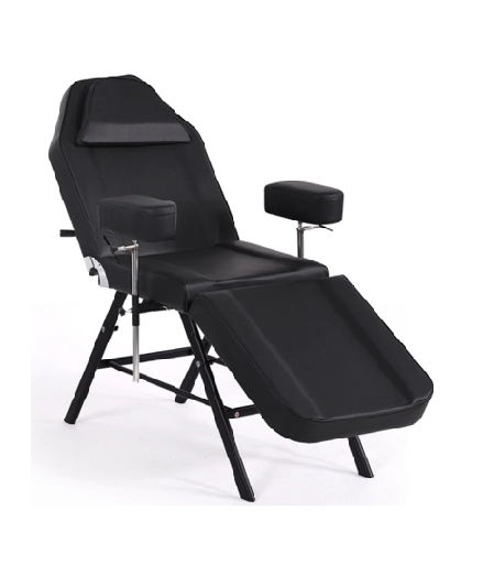 SILLON COSMETOLÓGICO CAMILLAS CHILE SILLON COSMETOLOGICO Y TATUAJES NEGRO - 1