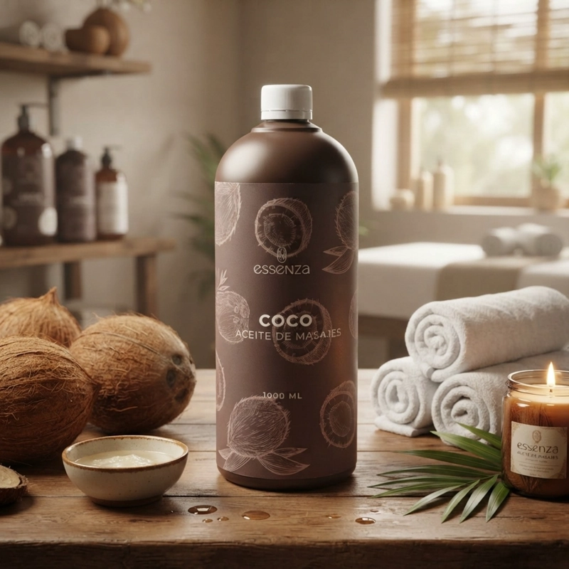 ACEITE DE MASAJES 1 L COCO BIOLINE - 3