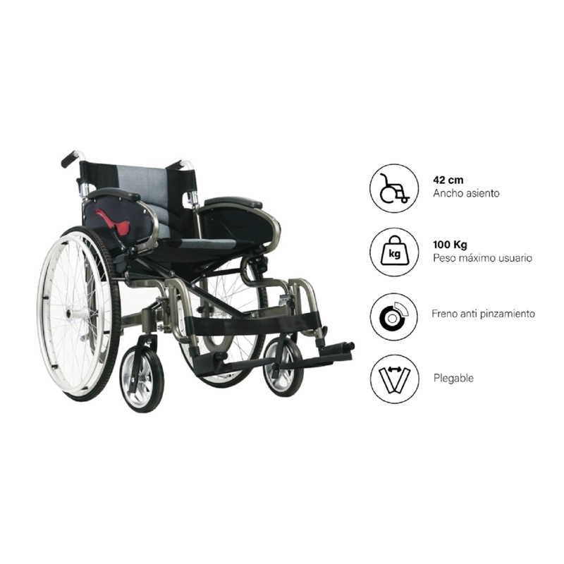 SILLA DE RUEDAS DEPORTIVA - 2