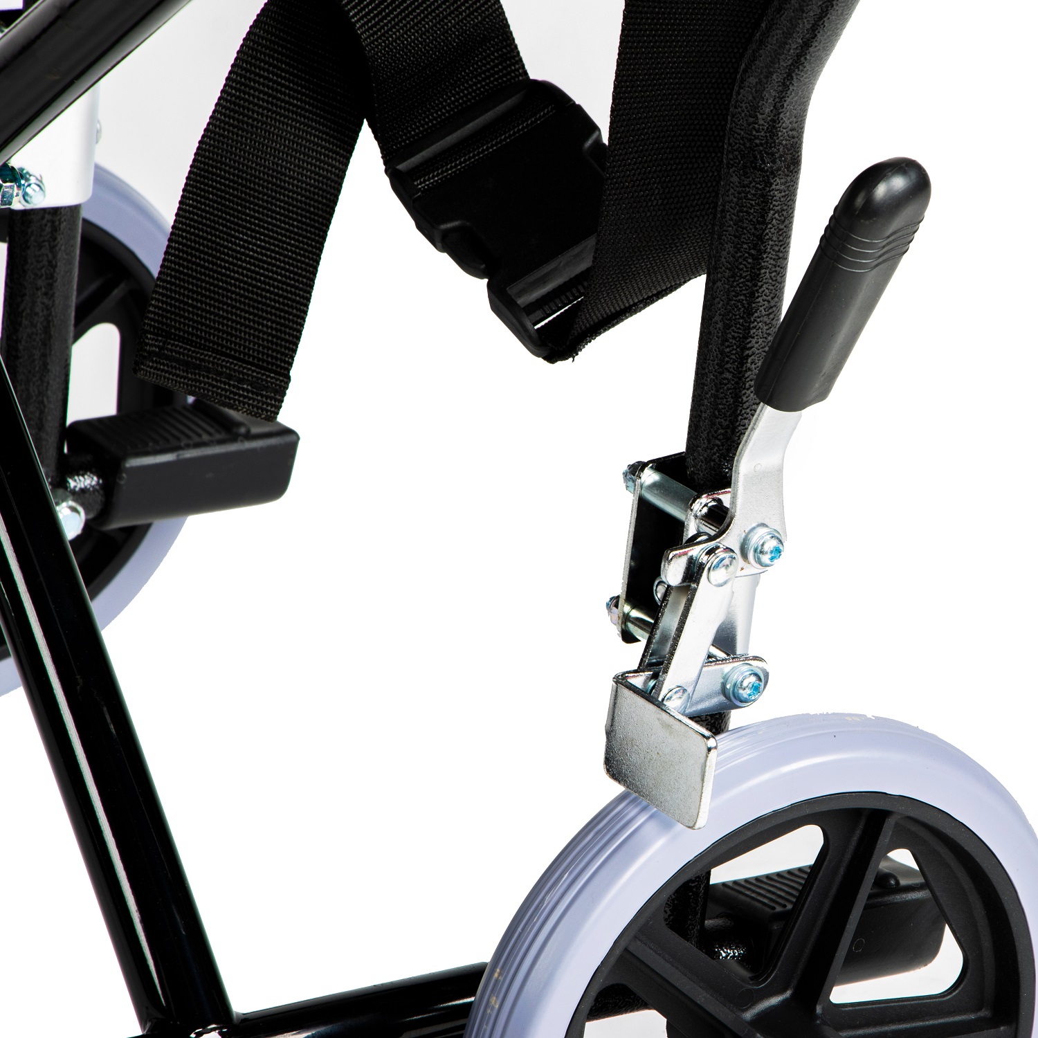 SILLA DE RUEDAS DE TRANSPORTE GERIÁTRICA PRO - 7
