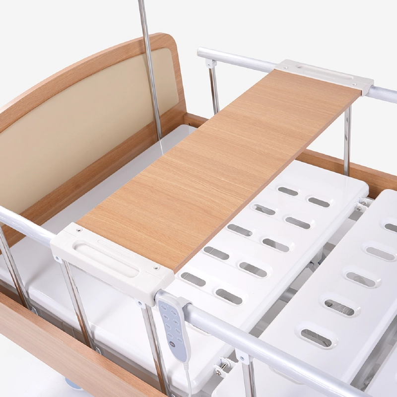 CAMA CLINICA ELE CTRICA 4 POSICIONES HOMEPRO MADERA - 7