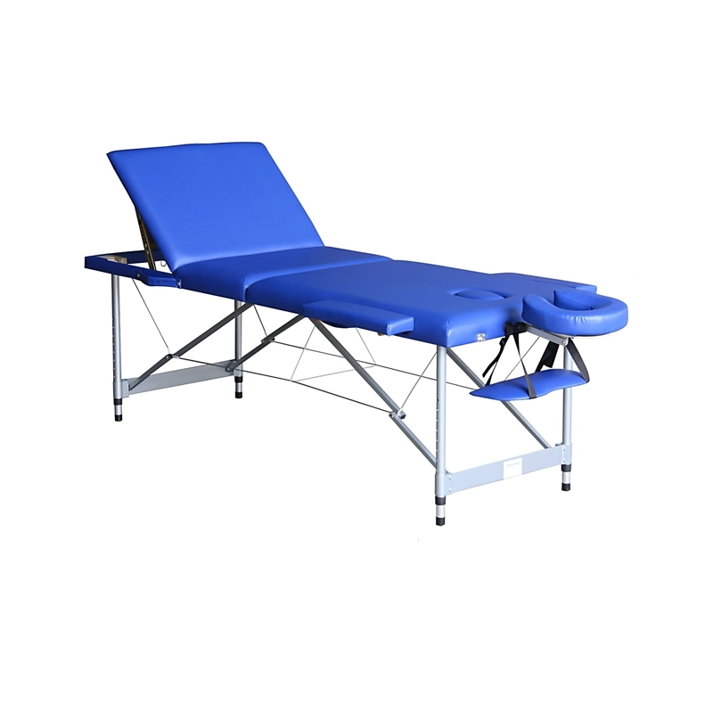 CAMILLA PLEGABLE A3 PRO RUEDAS AZUL - 1