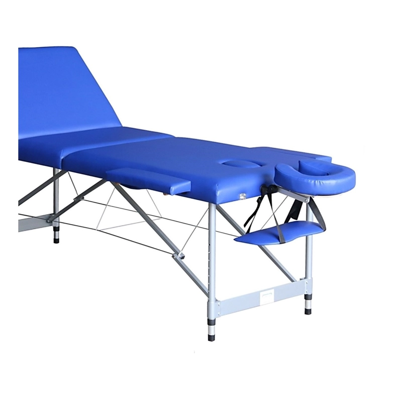 CAMILLA PLEGABLE A3 PRO RUEDAS AZUL - 3