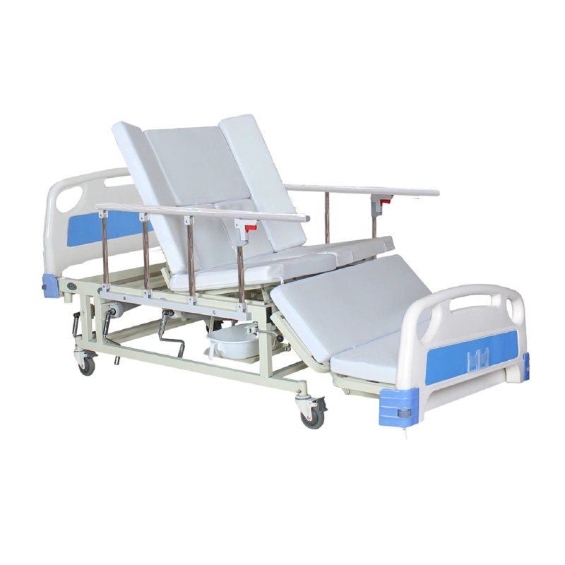 CAMA CLÍNICA MANUAL 4 POSICIONES Y SILLA CARDIACA - 1