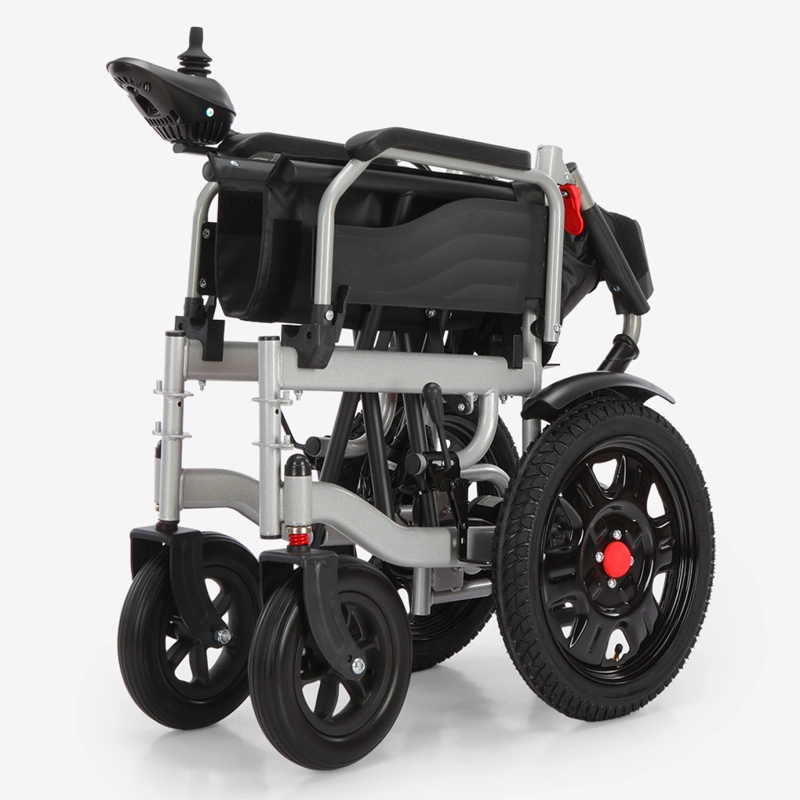 SILLA DE RUEDAS ELECTRICA COMFORT PREMIUM - GRIS - 8