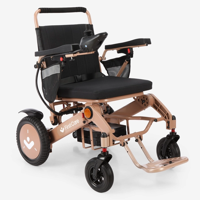 SILLA DE RUEDAS ELECTRICA PRO RIDE X - MARRON - 1