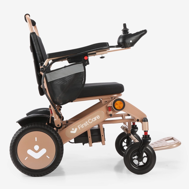 SILLA DE RUEDAS ELECTRICA PRO RIDE X - MARRON - 2