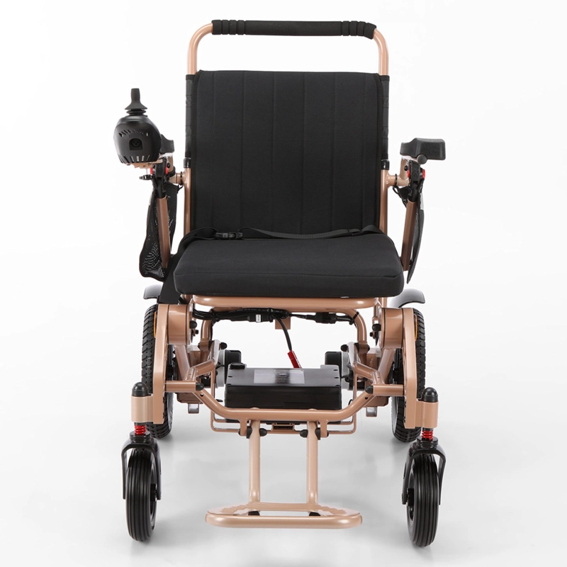 SILLA DE RUEDAS ELECTRICA PRO RIDE X - MARRON - 4