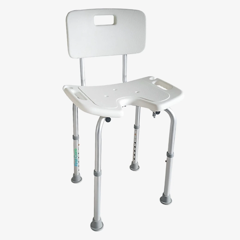 SILLA DE DUCHA CON ENTRADA U - 1