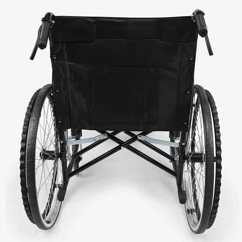 SILLA DE RUEDAS ULTRA LIVIANA PREMIUM - NEGRO - 4