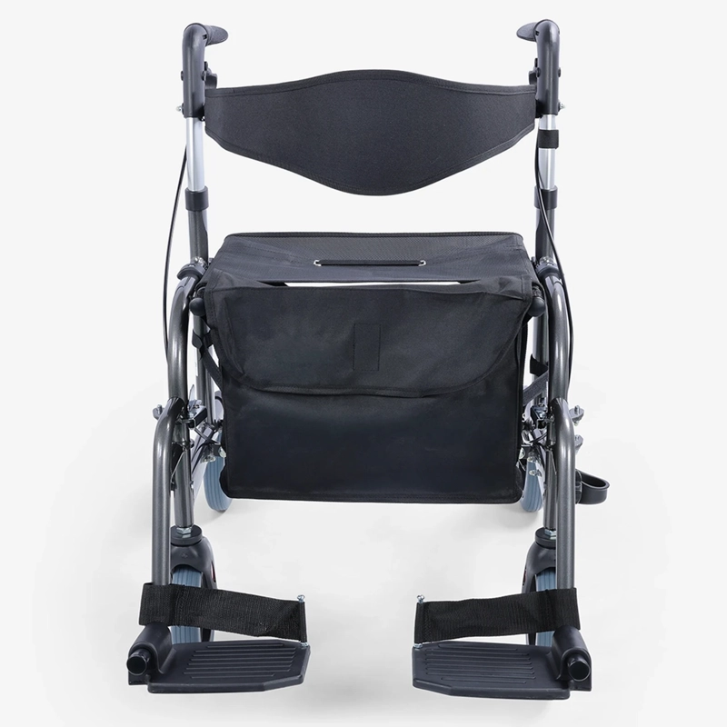 ANDADOR 4 RUEDAS CANASTO ASIENTO Y REPOSAPIE S PRO - 8