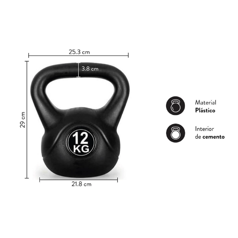 KETTLEBELL – PESA RUSA 12 KG - 2
