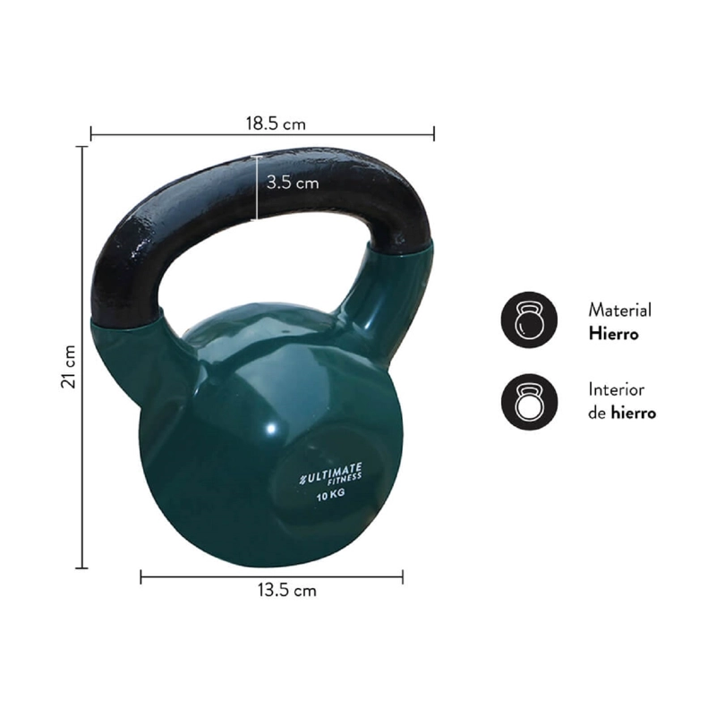KETTLEBELL PRO – PESA RUSA 10 KG - 2