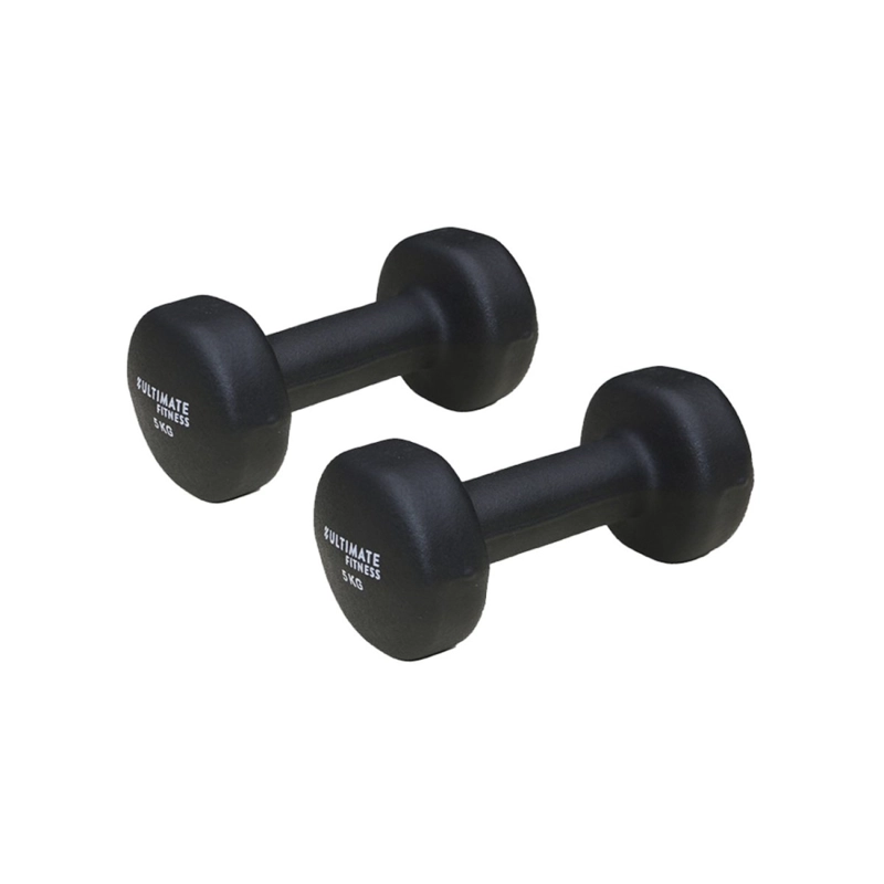 Mancuernas Neopreno 5 kg (Par) - 1