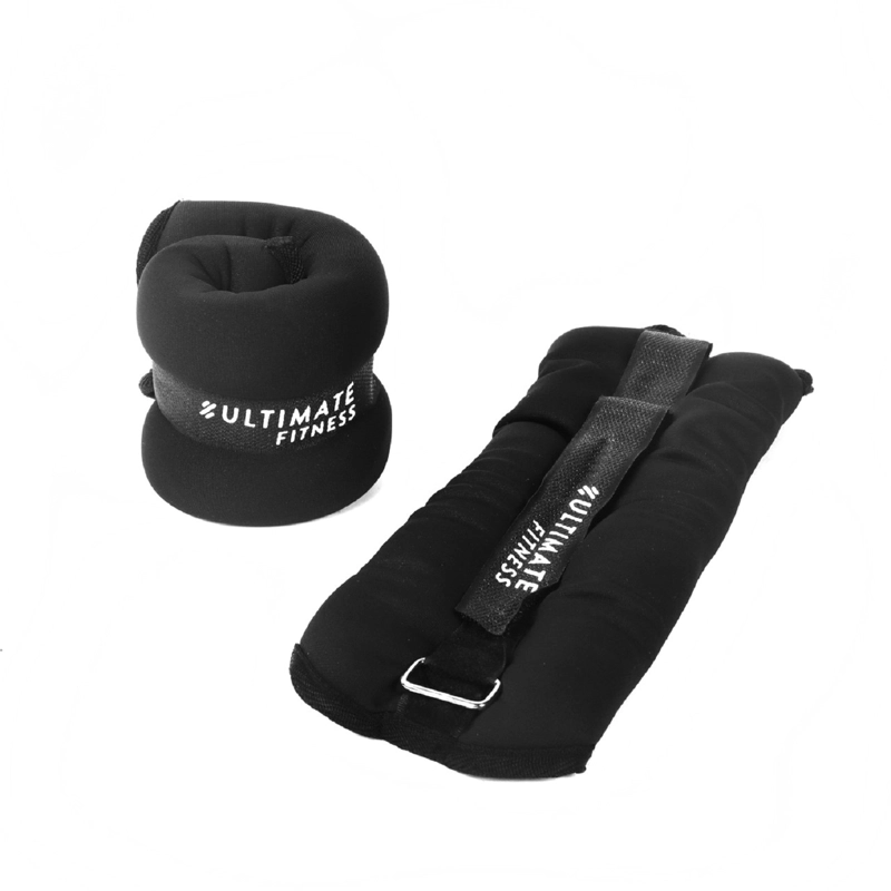 PESAS TOBILLO ULTIMATE FITNESS HIERRO 2 KG / MUÑECA 1 (PAR) - 1