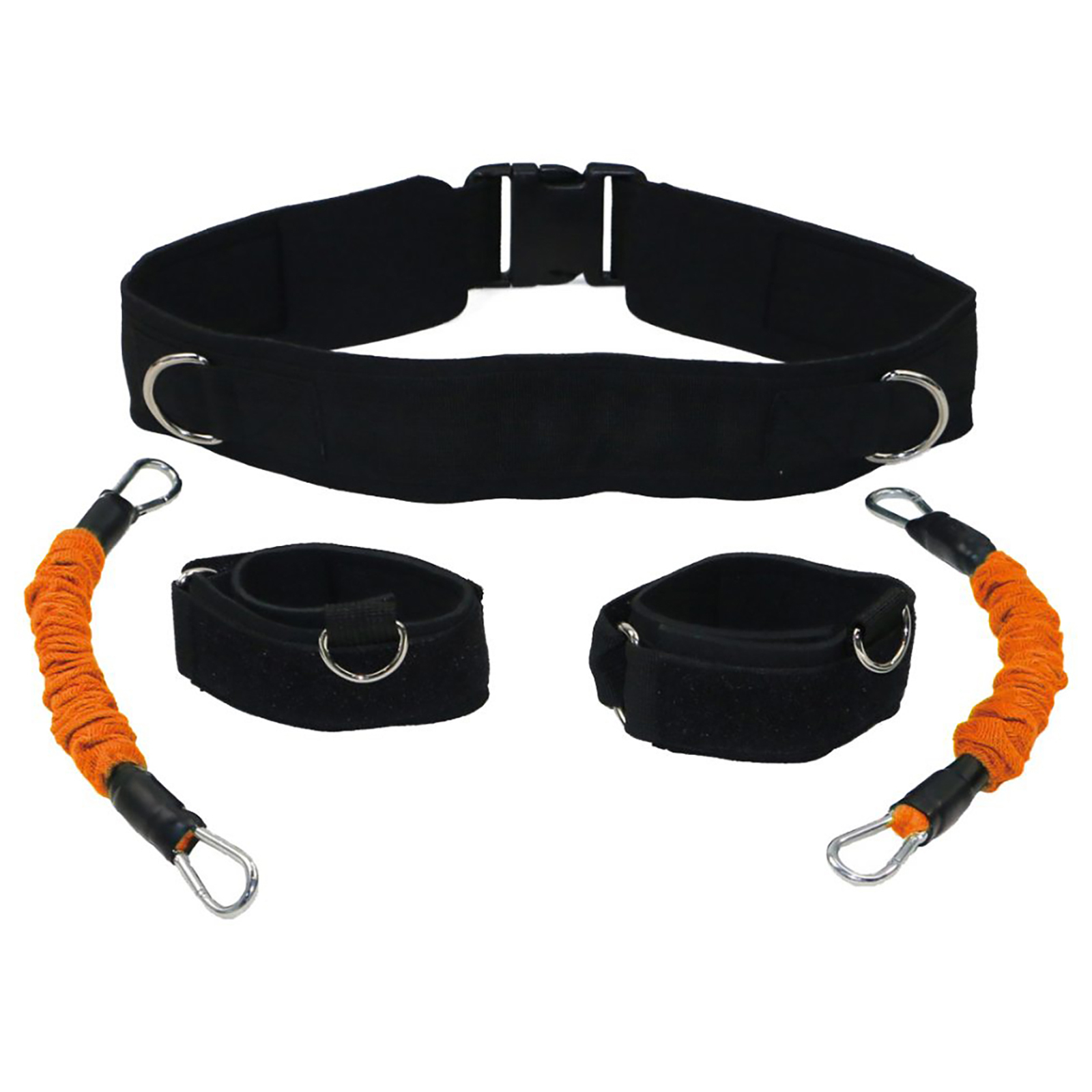 CUERDA ULTIMATE FITNESS SALTO VERTICAL - ENTRENADOR ELÁSTICO NEGRO - 1
