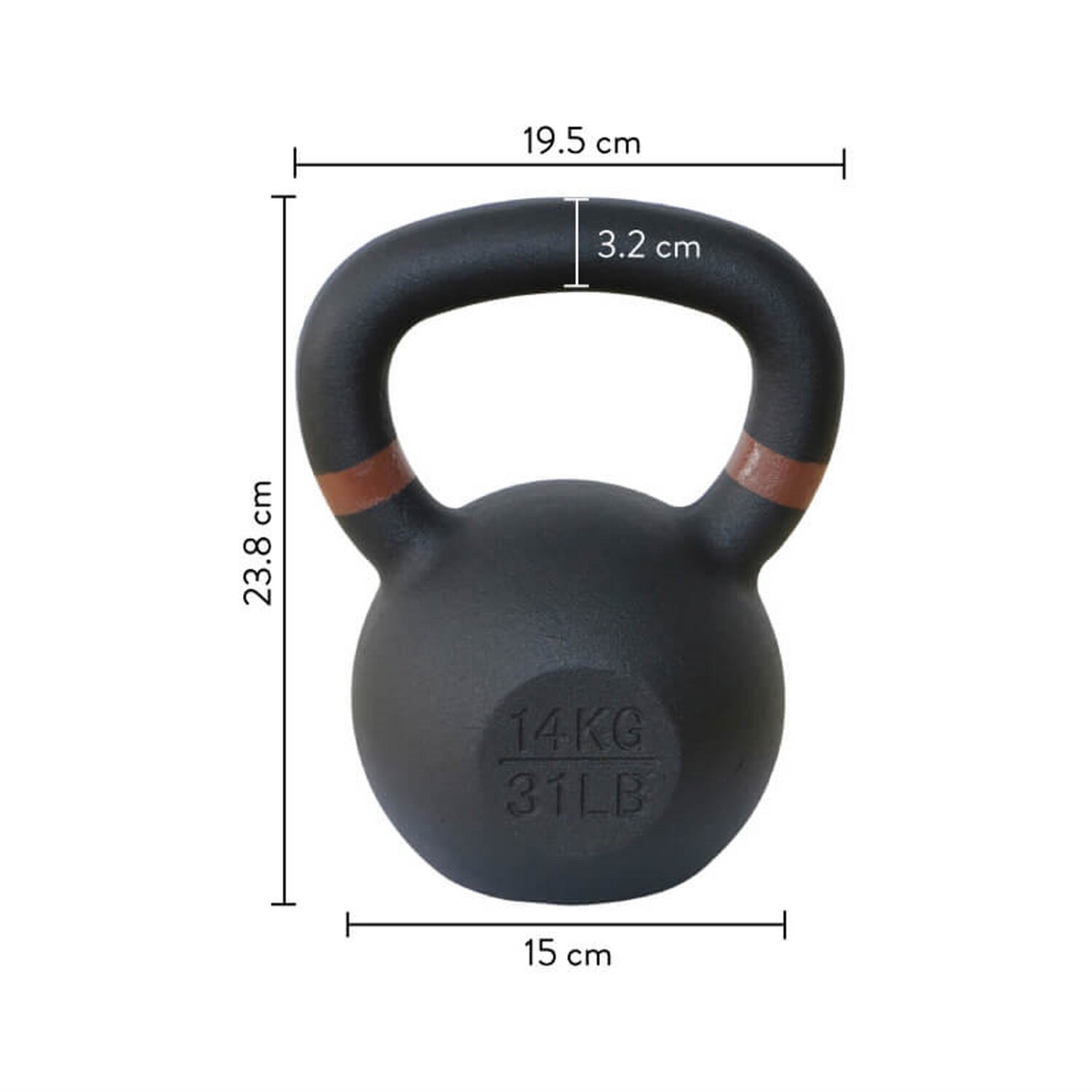 KETTLEBELL ELITE 14 KG - 2