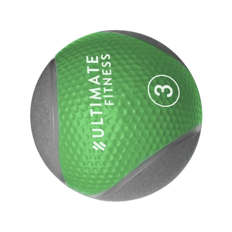 BALÓN MEDICINAL ULTIMATE FITNESS CON REBOTE PRO 3 KG - 2