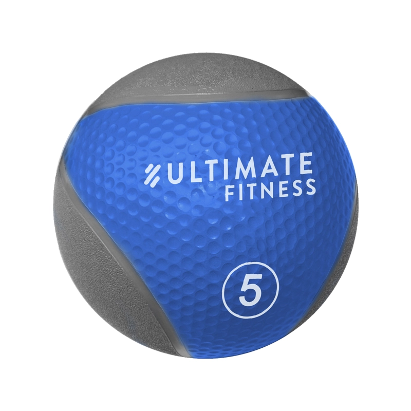 BALÓN MEDICINAL ULTIMATE FITNESS CON REBOTE PRO 5 KG - 1