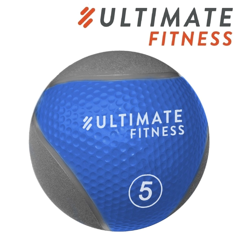 BALÓN MEDICINAL ULTIMATE FITNESS CON REBOTE PRO 5 KG - 2