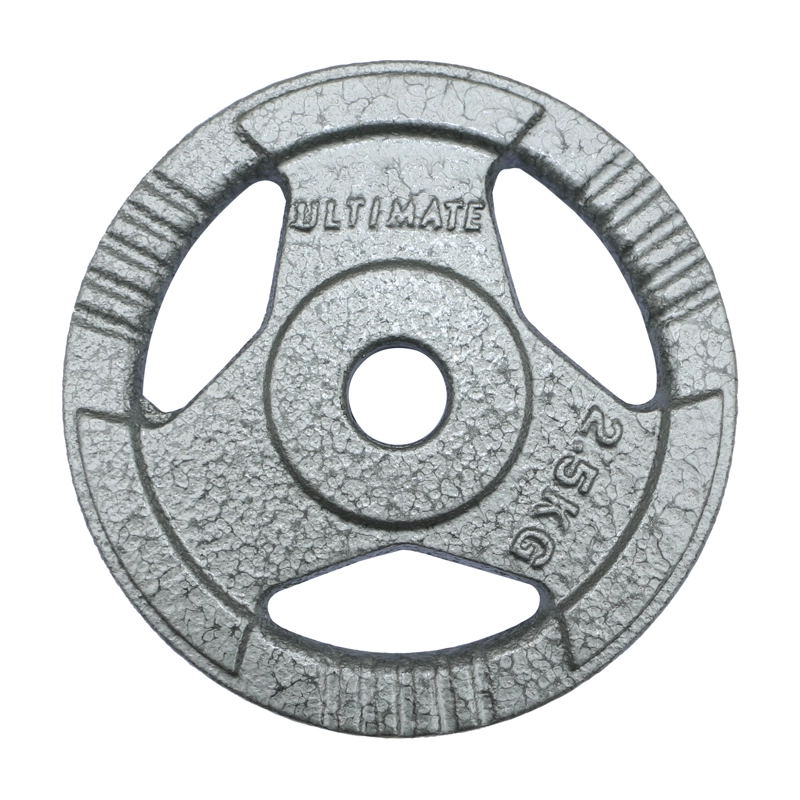 DISCO ULTIMATE FITNESS ACERO 2.5 KG CON AGARRES - 1