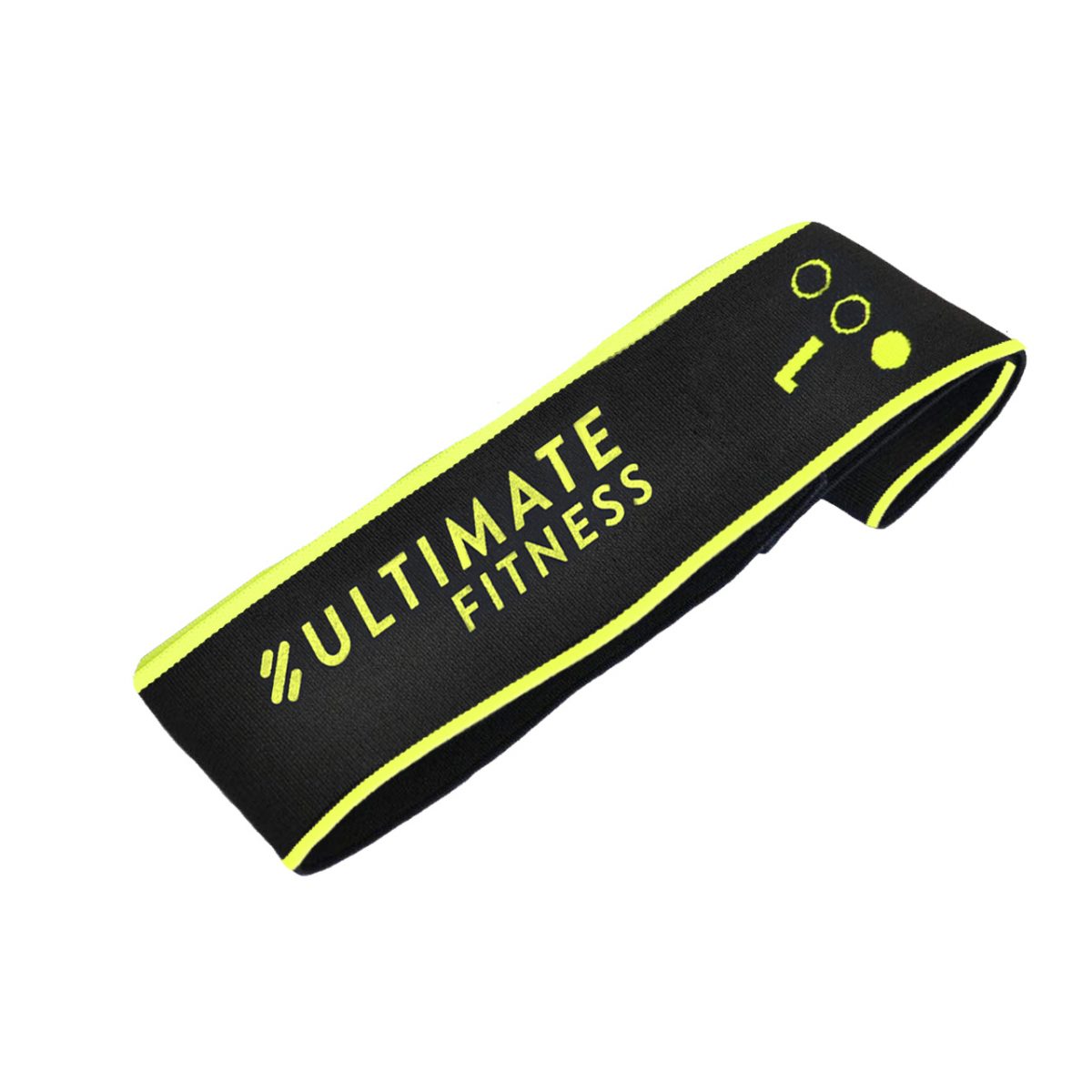 BANDA ELÁSTICA ULTIMATE FITNESS HIP LOOP R1 - GLUTE AMARIILO - 2