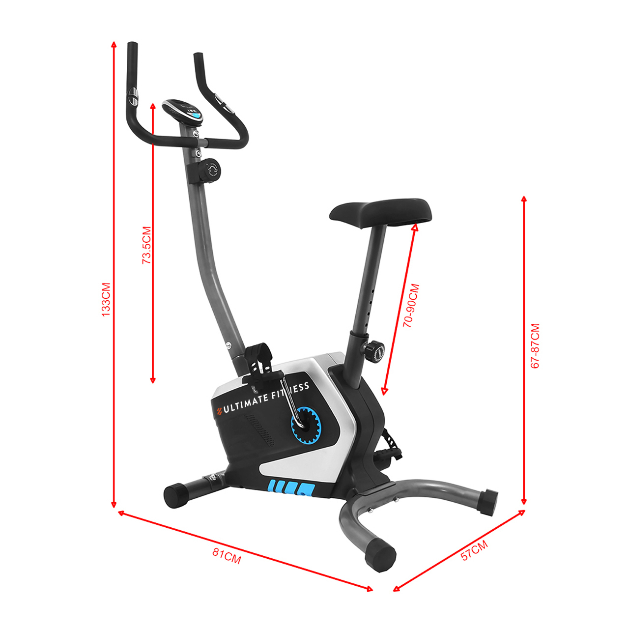 BICICLETA ESTÁTICA E330 PRO MAGNÉTICA ISE - 3