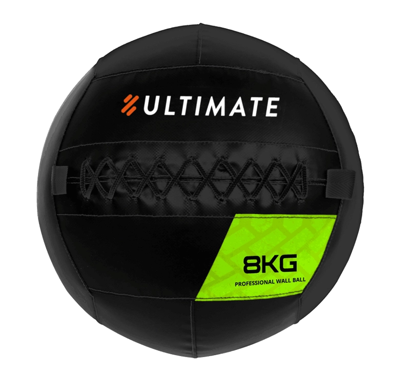 BALÓN MEDICINAL ULTIMATE FITNESS WALL BALL PRO 8 KG - 1