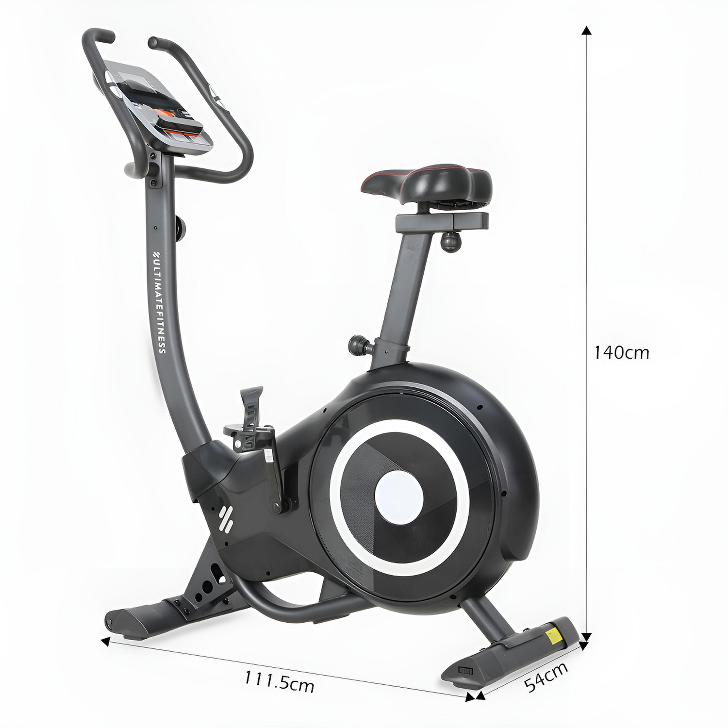 BICICLETA ESTÁTICA ULTIMATE FITNESS E800 CAPACIDAD 130 KG PRO MAGNÉTICA - 13