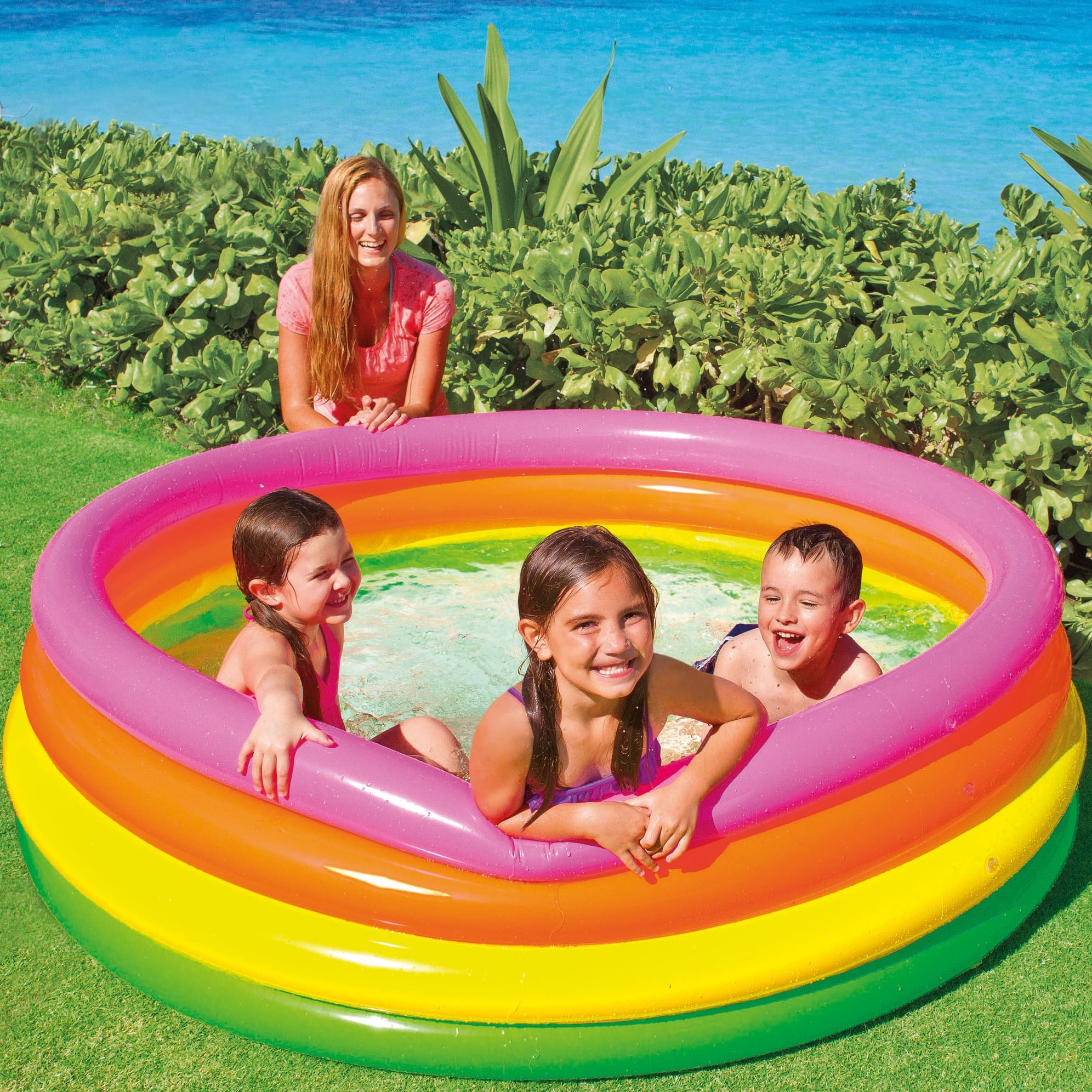 PISCINA INTEX ISG168X66 SUNSET GLOW 1.68 M X 46 CM BEBÉ - 2