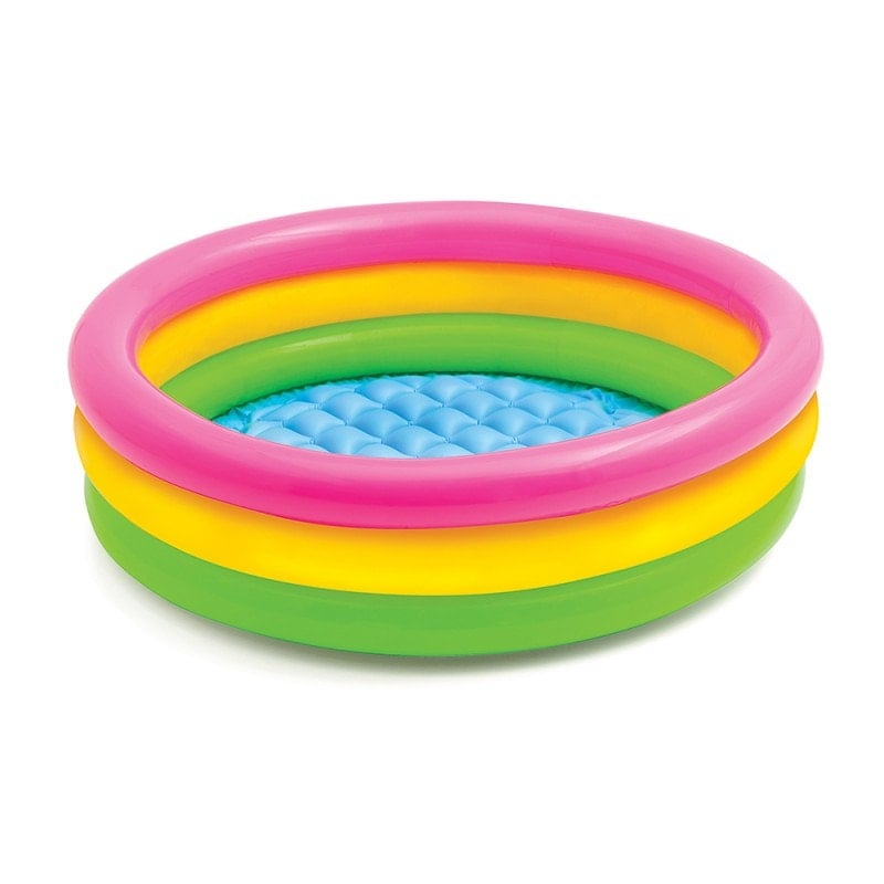 PISCINA INTEX ISG61X22 SUNSET GLOW 61 X 22 CM PARA BEBÉ - 1