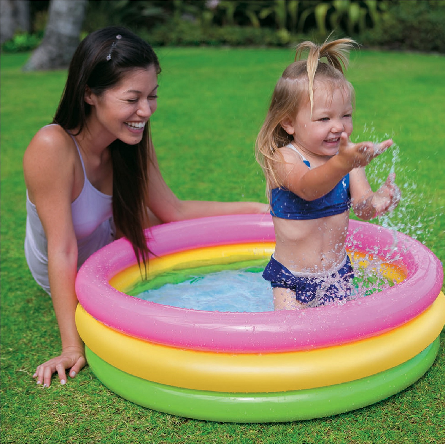 PISCINA INTEX ISG61X22 SUNSET GLOW 61 X 22 CM PARA BEBÉ - 2