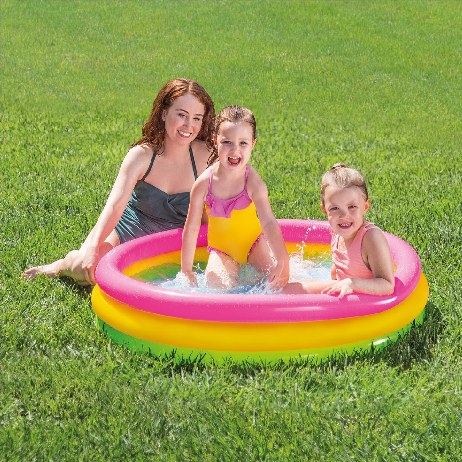 PISCINA INTEX ISG114X25 SUNSET GLOW 1.14 M X 25 CM PARA BEBÉ - 2