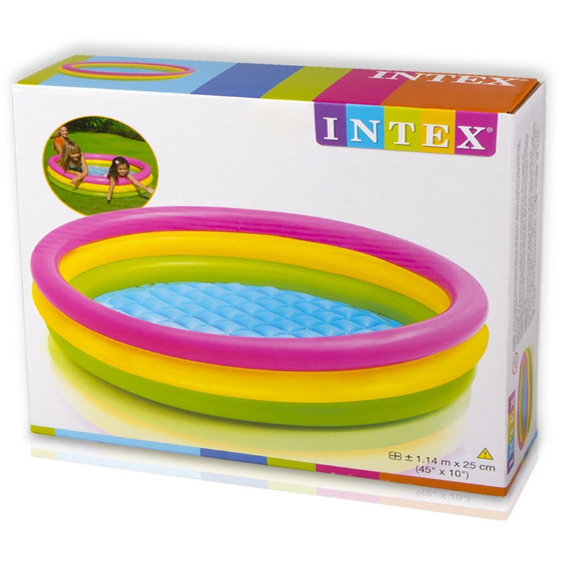 PISCINA INTEX ISG114X25 SUNSET GLOW 1.14 M X 25 CM PARA BEBÉ - 3