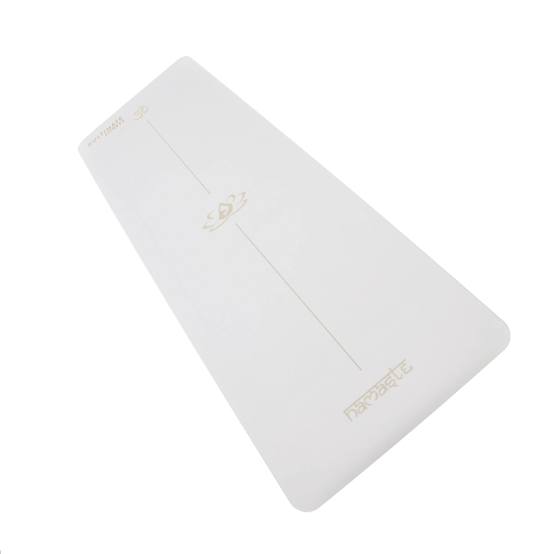 MAT DE YOGA PREMIUM PU NATURAL RUBBER 5 MM EN COLOR BLANCO - 3