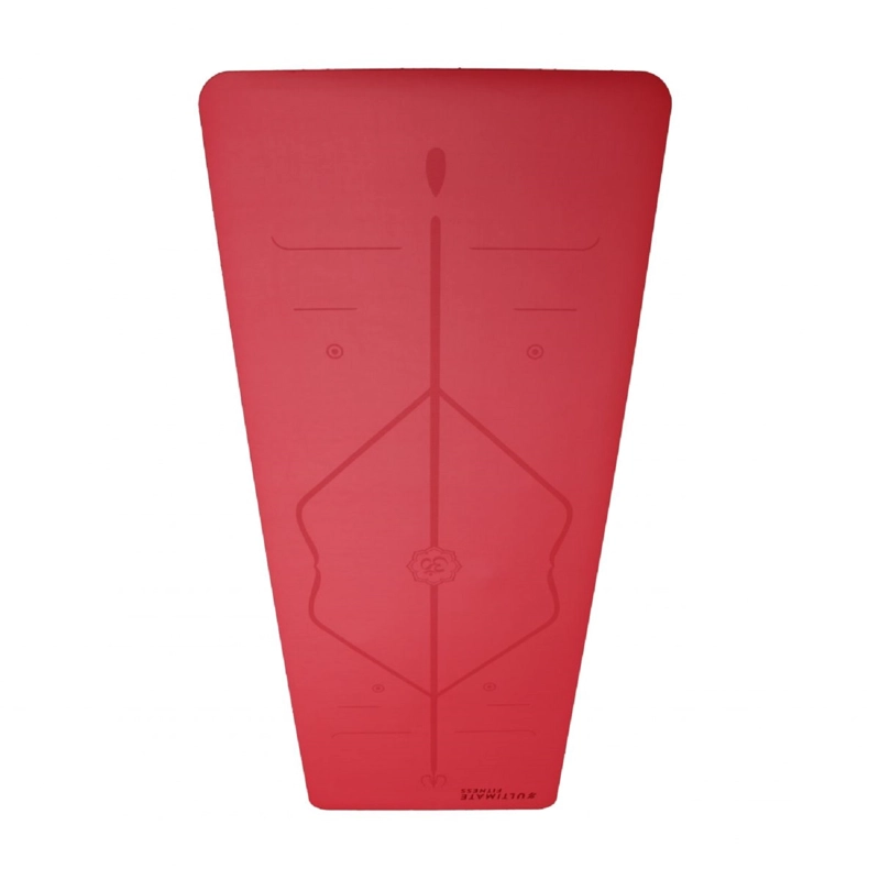 MAT DE YOGA PREMIUM PU NATURAL RUBBER 5 MM ROJO - 3