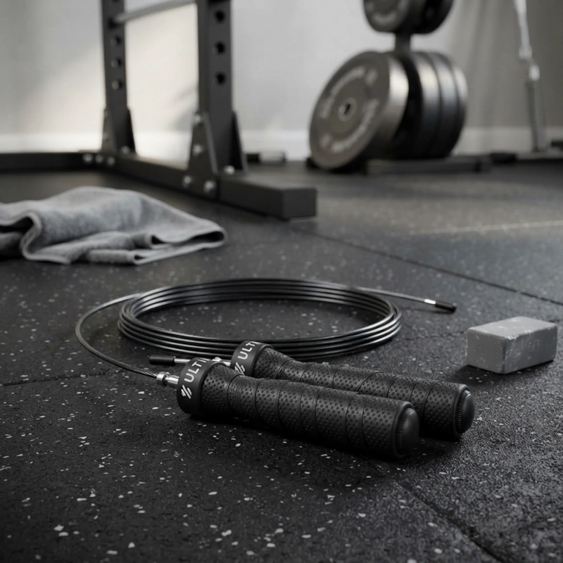 CUERDA DE SALTO ULTIMATE FITNESS PRO AJUSTABLE - 4