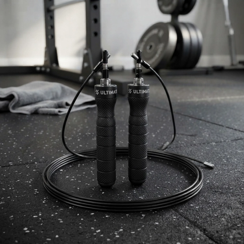 CUERDA DE SALTO ULTIMATE FITNESS PRO AJUSTABLE - 5