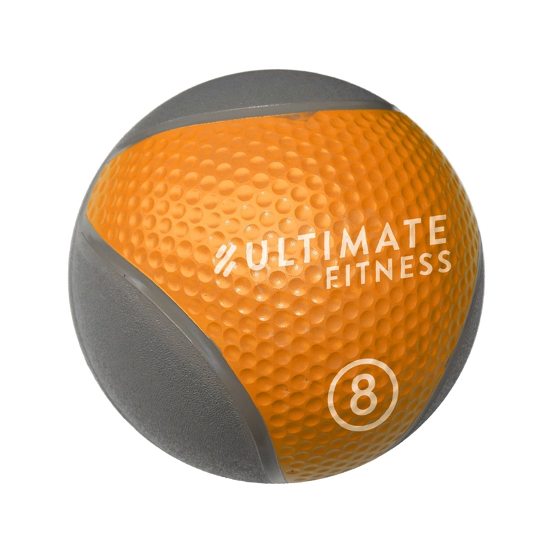 BALÓN MEDICINAL ULTIMATE FITNESS CON REBOTE PRO 8 KG - 1