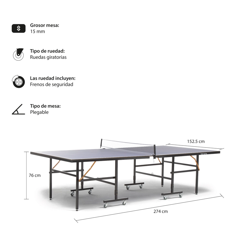 MESA DE PING PONG FRONTON M9 ELITE - 2