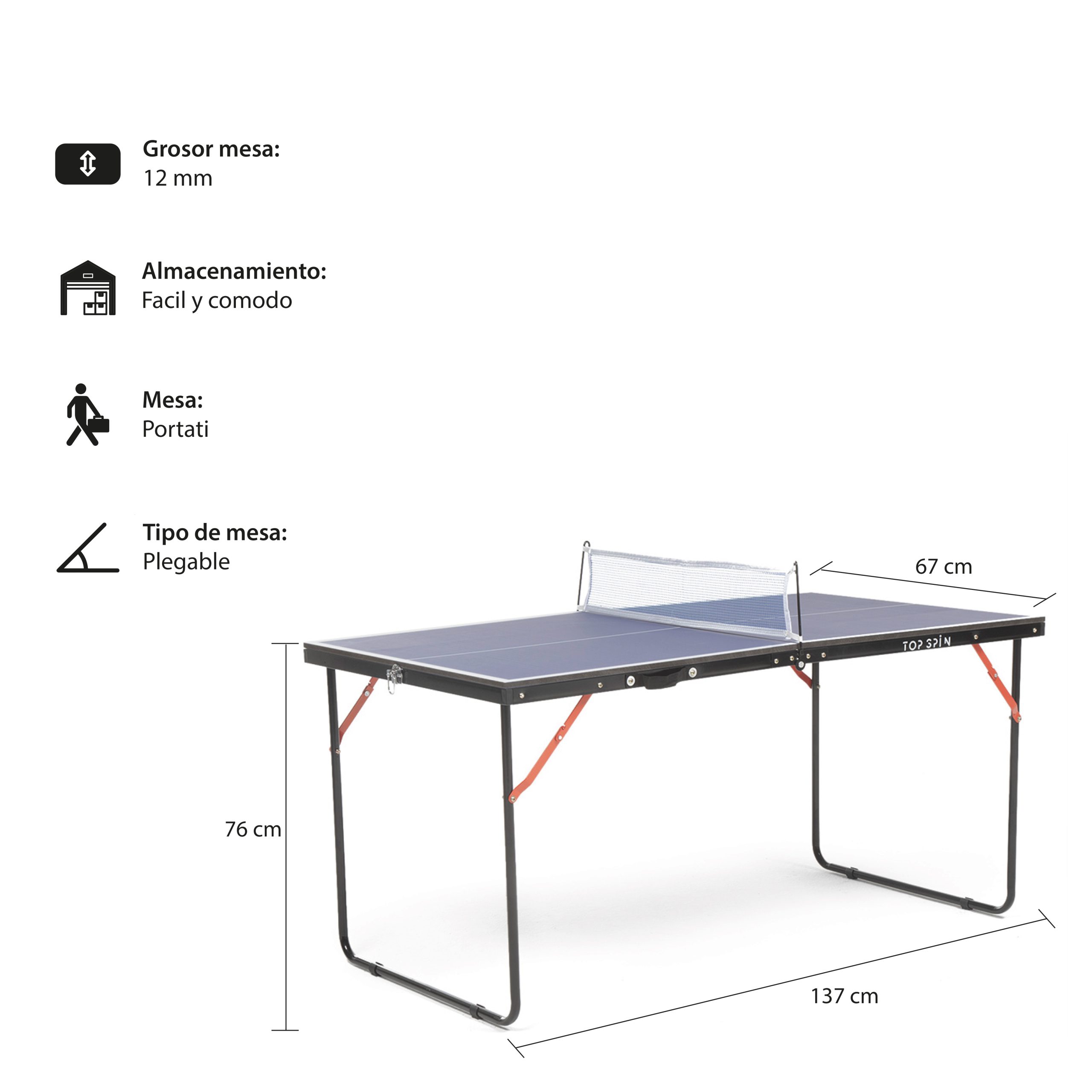 MESA DE PING PONG A1 MINI - 2