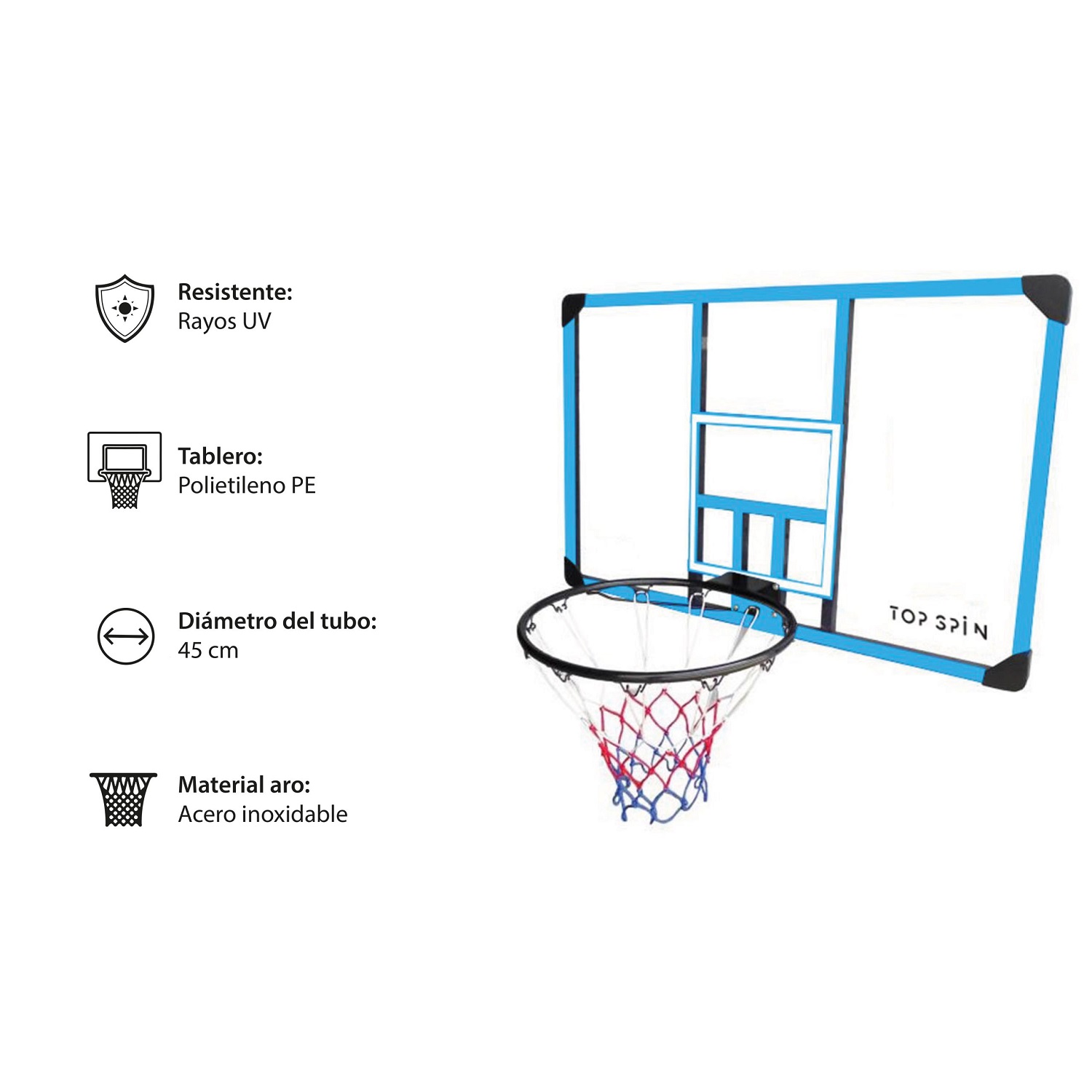 Tablero – Aro de Básquetbol T400 Elite - 2