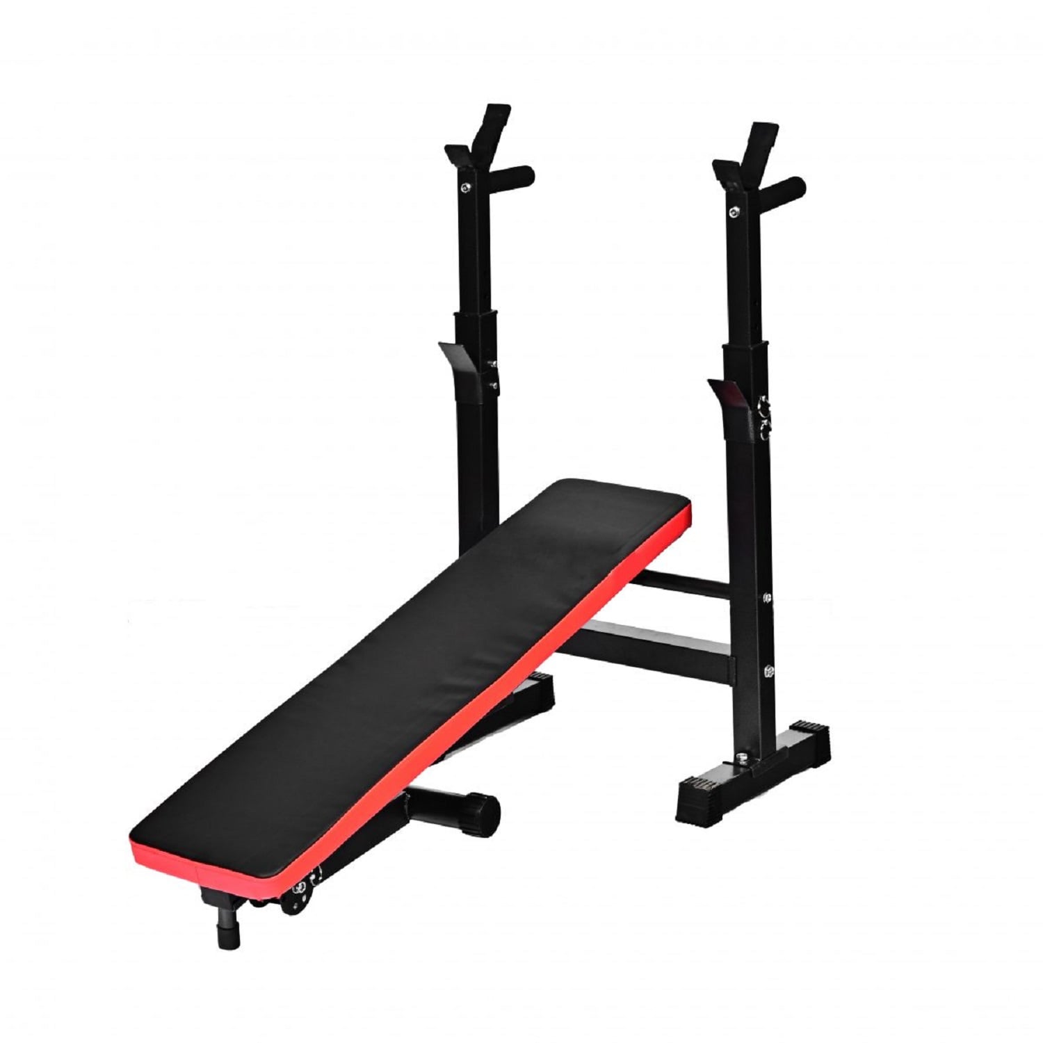 BANCO EJERCICIOS INCLINABLE - PLANO CON RACK - 1