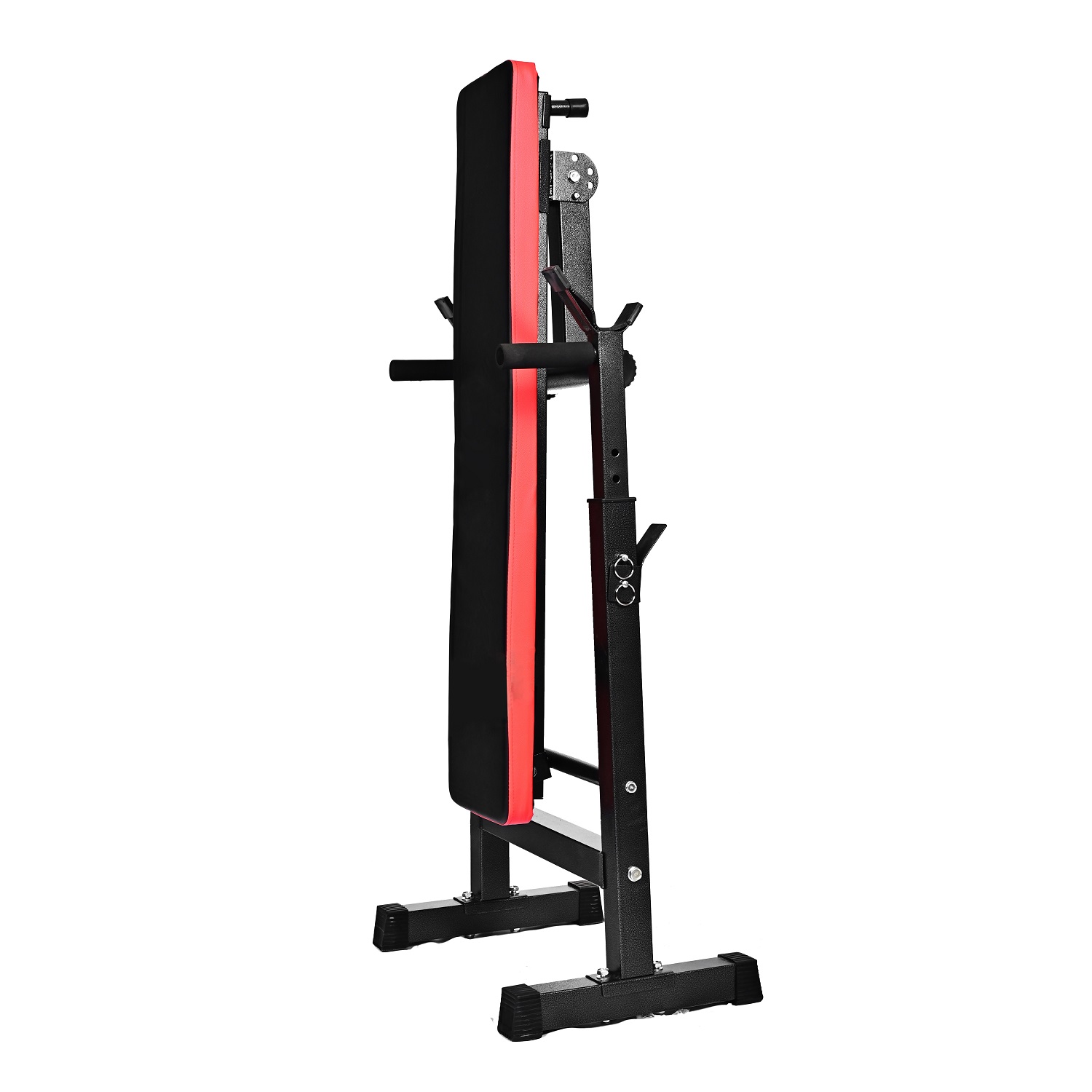 BANCO EJERCICIOS INCLINABLE - PLANO CON RACK - 3