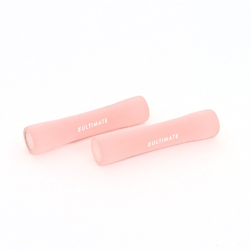 MANCUERNAS ULTIMATE FITNESS HIERRO 2 KG AERÓBICAS 1 (PAR) ROSADO - 3