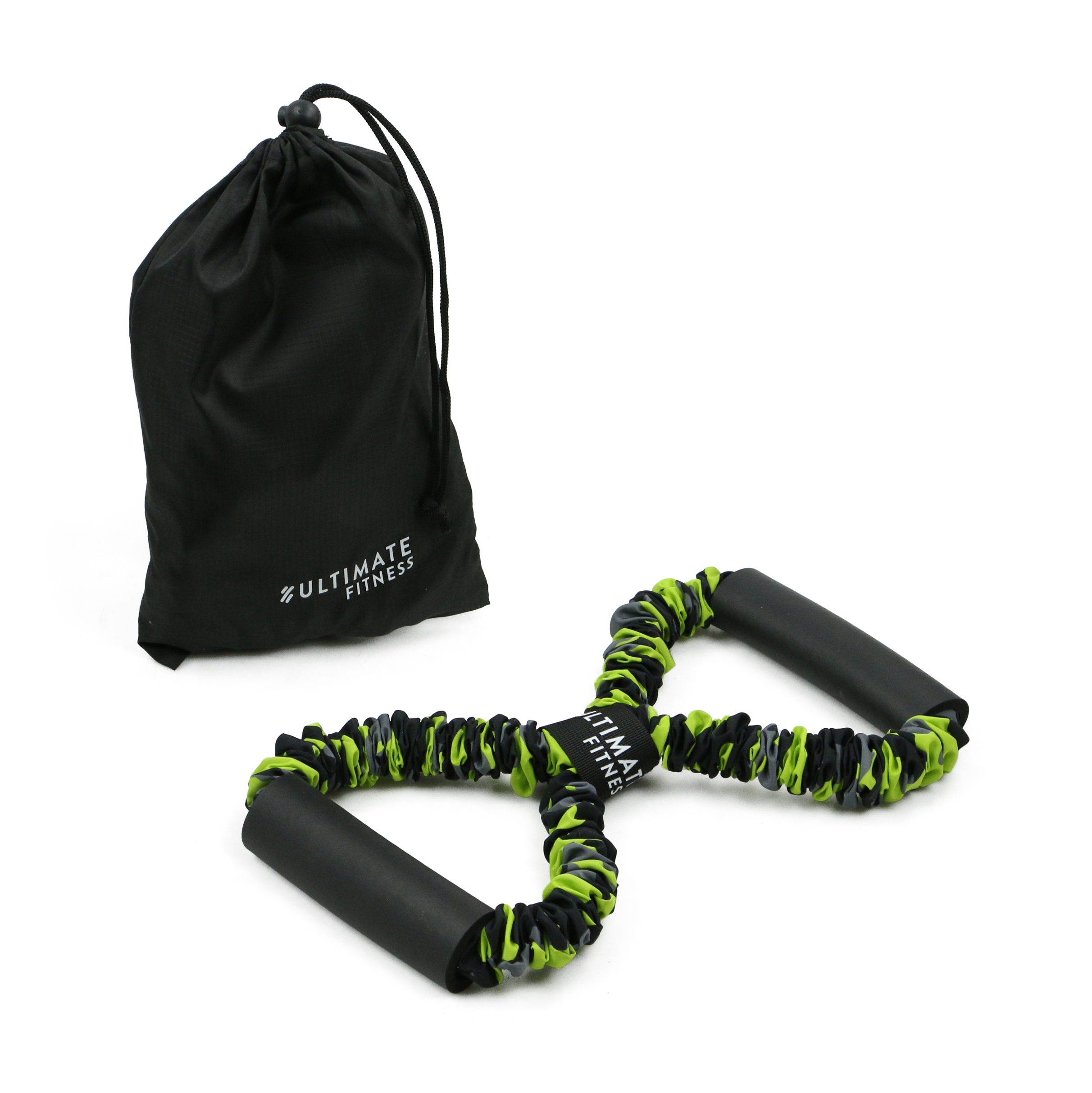 BANDA DE RESISTENCIA ULTIMATE FITNESS ELITE DOBLE – FIGURA 8 - 2