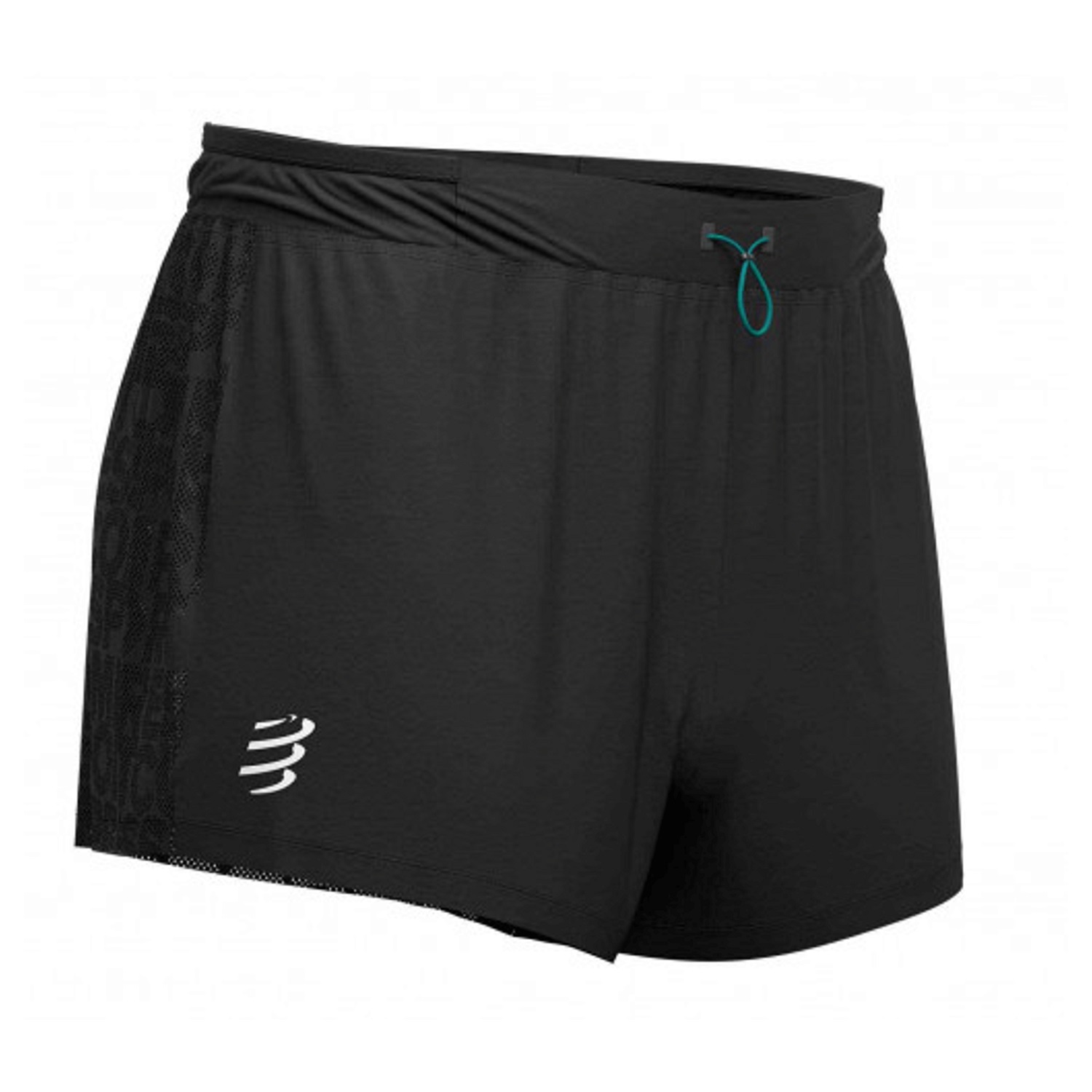 RACING SPLIT SHORT BLACK- SHORT DEPORTIVO XL - 1