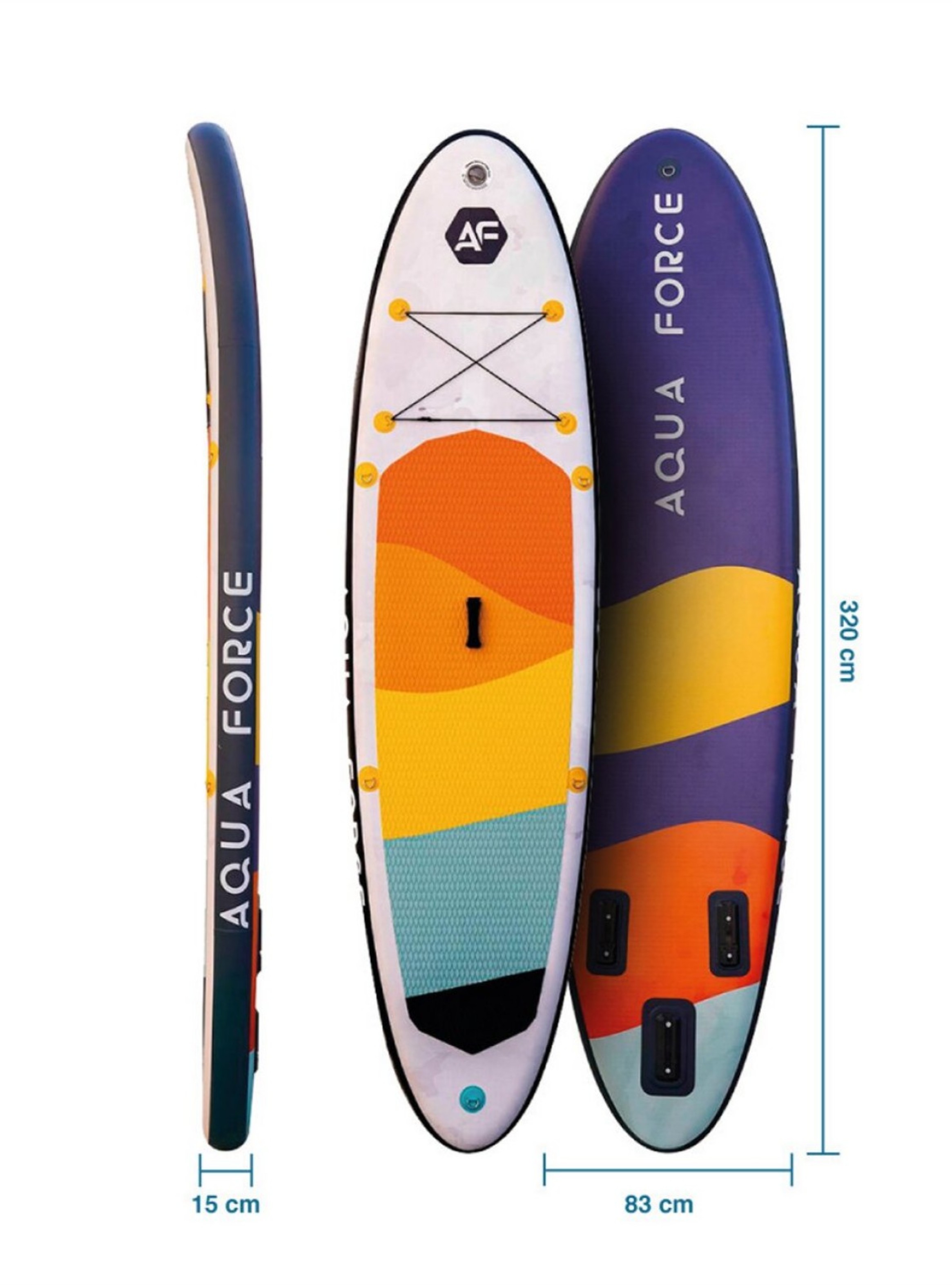 STAND UP PADDLE INFLABLE 10'6'' SUNSET - DOBLE CAPA - 3