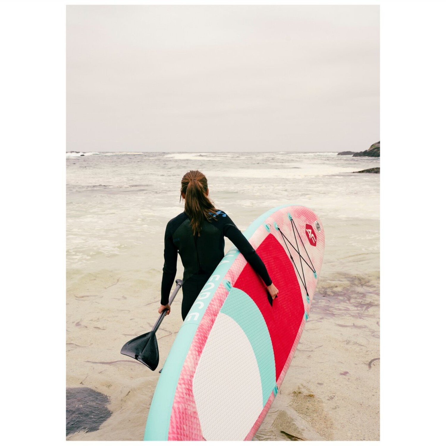 STAND UP PADDLE INFLABLE 10'6'' PINK - DOBLE CAPA - 5